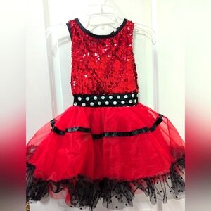 Girl's Jazz Dance Costume